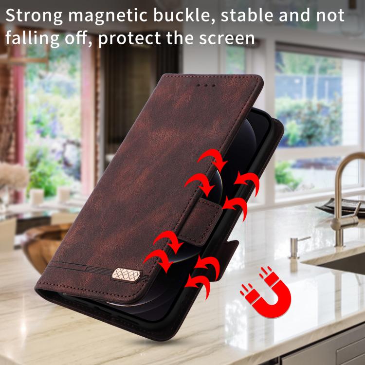 For Xiaomi 17T 5G Magnetic Clasp Leather Phone Case(Brown) - Image 6