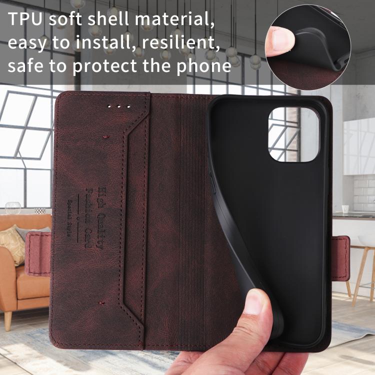 For Xiaomi 17T 5G Magnetic Clasp Leather Phone Case(Brown) - Image 7