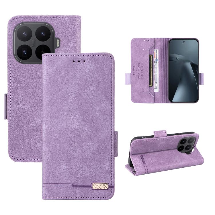 For Xiaomi 17T 5G Magnetic Clasp Leather Phone Case(Purple)