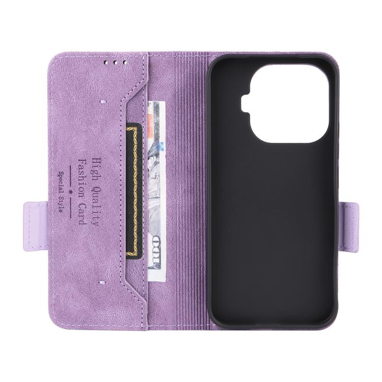 For Xiaomi 17T 5G Magnetic Clasp Leather Phone Case(Purple) - Image 3