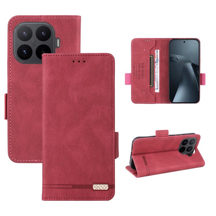 For Xiaomi 17T 5G Magnetic Clasp Leather Phone Case(Red)
