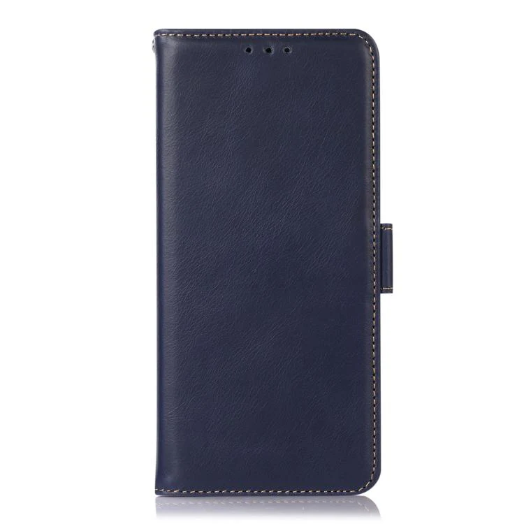 For Xiaomi 17T 5G Magnetic Crazy Horse Texture Genuine Leather RFID Phone Case(Blue) - Image 2