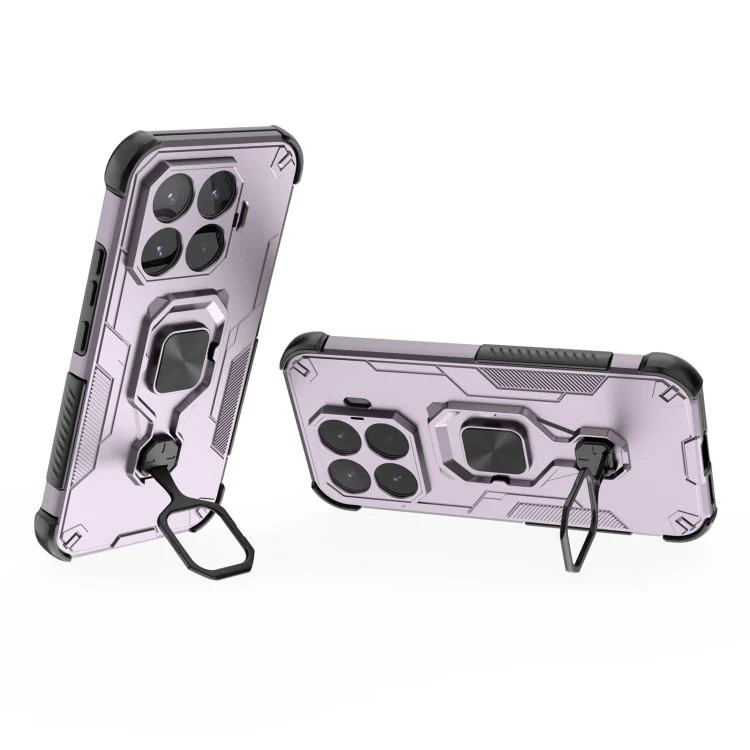 For Xiaomi 17T 5G Metal Kickstand TPU Hybrid PC Phone Case(Purple) - Image 4
