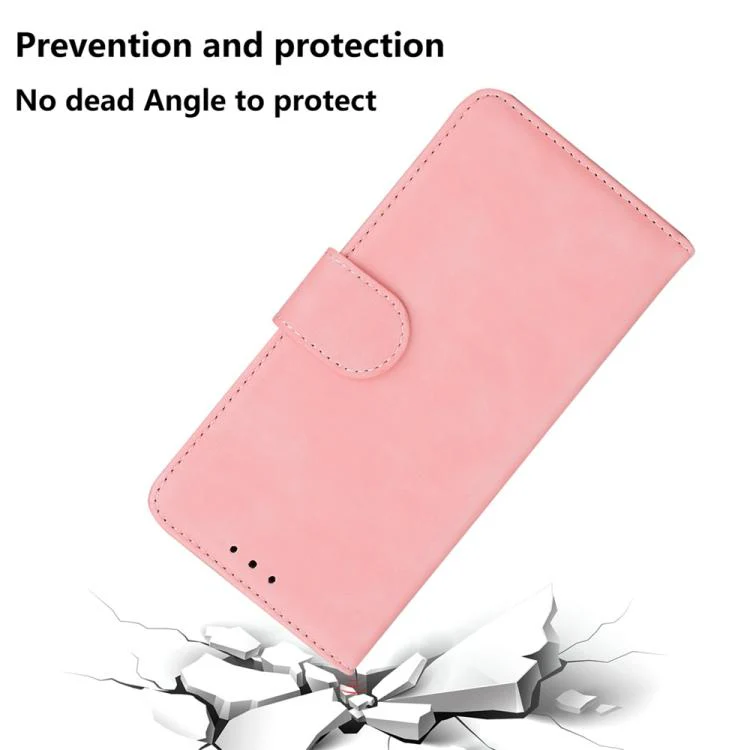 For Xiaomi 17T 5G Skin Feel Pure Color Flip Leather Phone Case(Pink) - Image 7