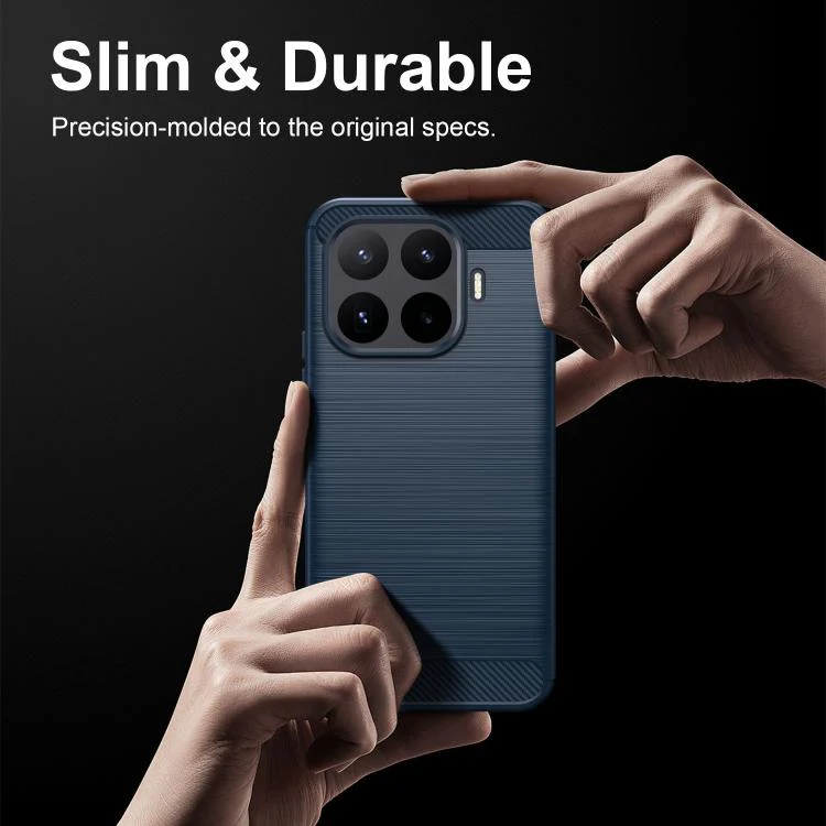 For Xiaomi 17T Pro 5G Carbon Fiber Brushed Texture TPU Phone Case(Blue) - Image 7