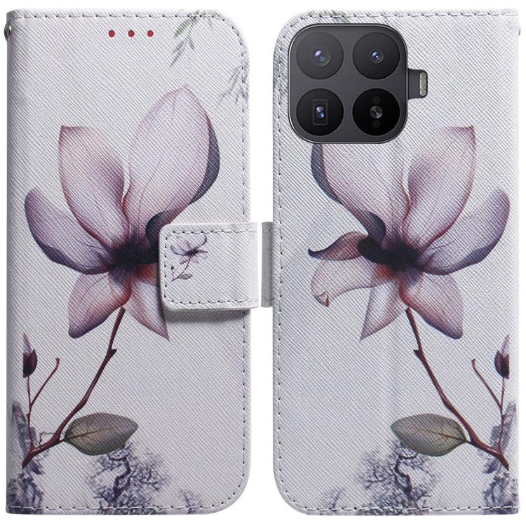 For Xiaomi 17T Pro 5G Coloured Drawing Flip Leather Phone Case(Magnolia)