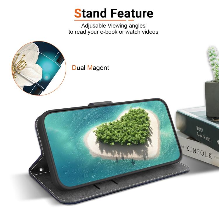For Xiaomi 17T Pro 5G Crystal Texture Colored Drawing Leather Phone Case(Magnolia) - Image 6