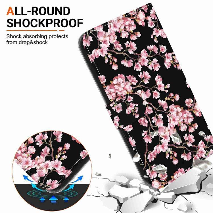 For Xiaomi 17T Pro 5G Crystal Texture Colored Drawing Leather Phone Case(Plum Bossom) - Image 7