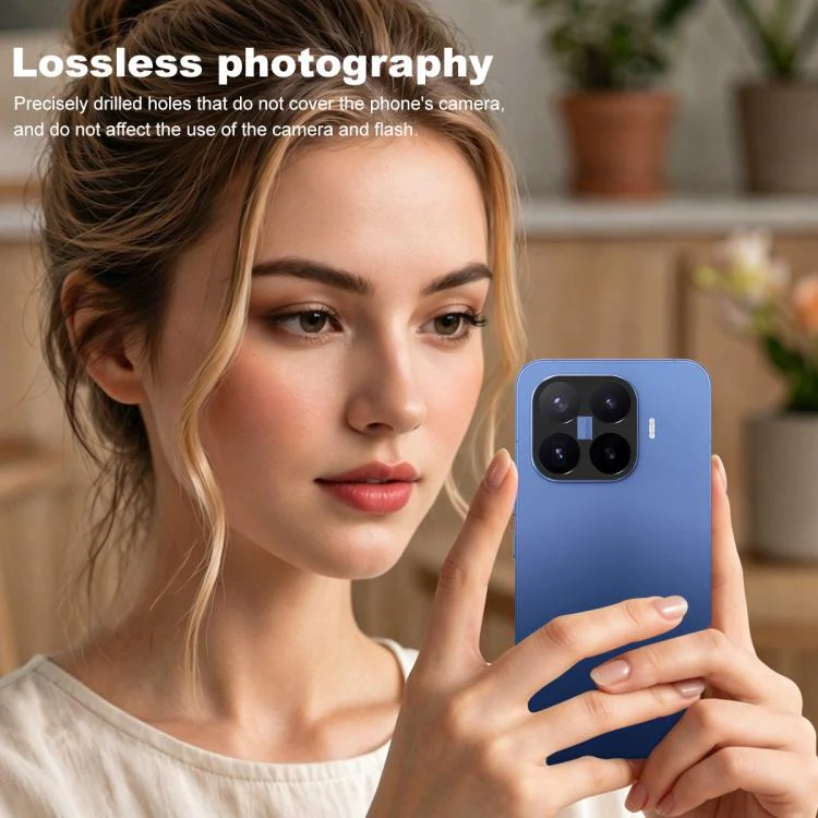 For Xiaomi 17T Pro 5G IMAK Metal Camera Lens Protector Cover(Black) - Image 3