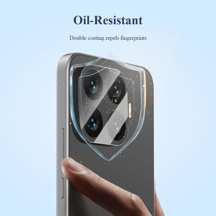 For Xiaomi 17T Pro 5G LeReach TF Series AirGlass Version HD Wear-Resistant Camera Lens Glass Film(Black) - Image 5