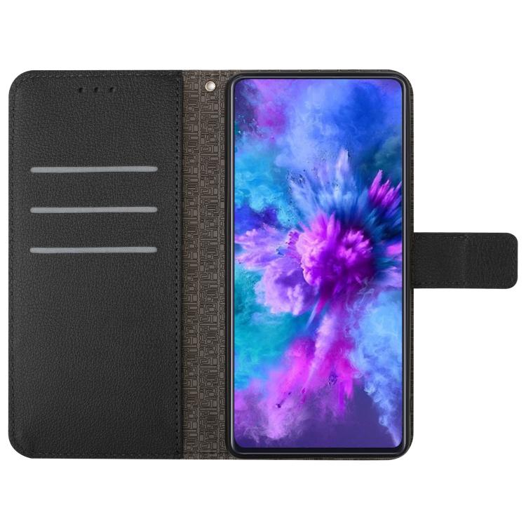 For Xiaomi 17T Pro 5G Rhombic Grid Texture Leather Phone Case(Black) - Image 3
