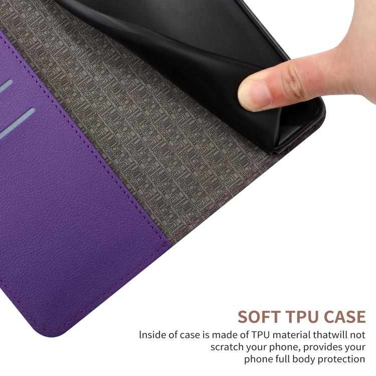 For Xiaomi 17T Pro 5G Rhombic Grid Texture Leather Phone Case(Purple) - Image 7