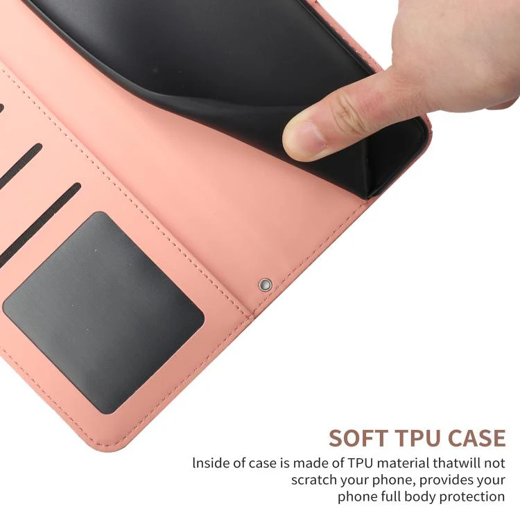 For Xiaomi 17T Pro 5G Skin Feel Butterfly Embossed Flip Leather Phone Case(Pink) - Image 6