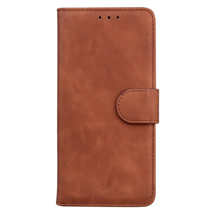For Xiaomi 17T Pro 5G Skin Feel Pure Color Flip Leather Phone Case(Brown) - Image 2