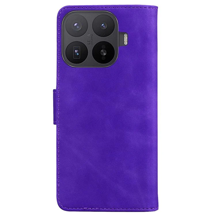 For Xiaomi 17T Pro 5G Skin Feel Pure Color Flip Leather Phone Case(Purple) - Image 3
