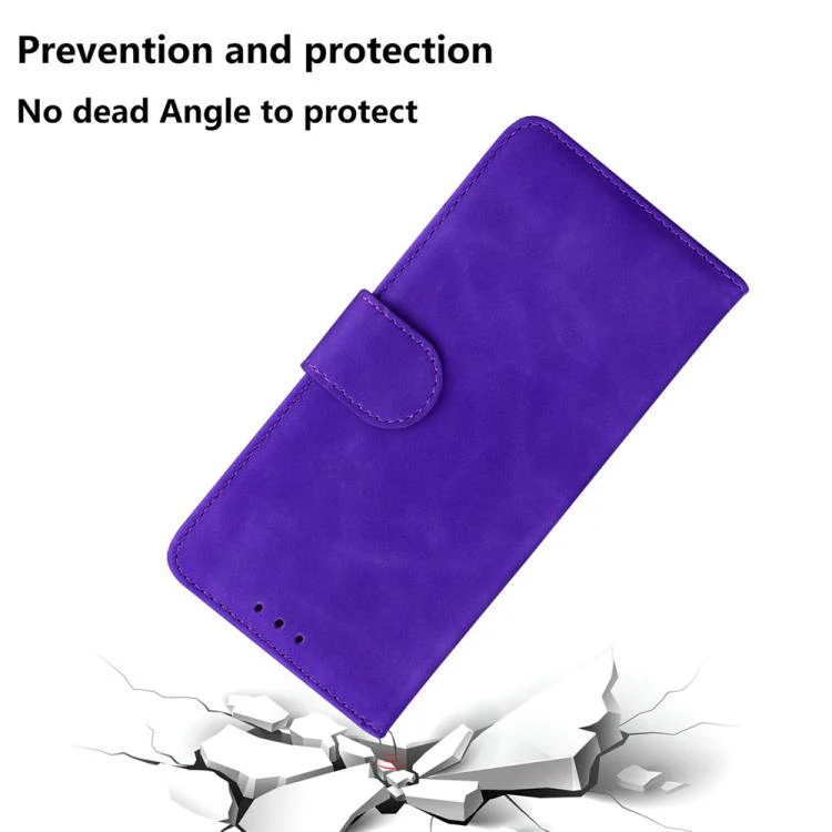 For Xiaomi 17T Pro 5G Skin Feel Pure Color Flip Leather Phone Case(Purple) - Image 7