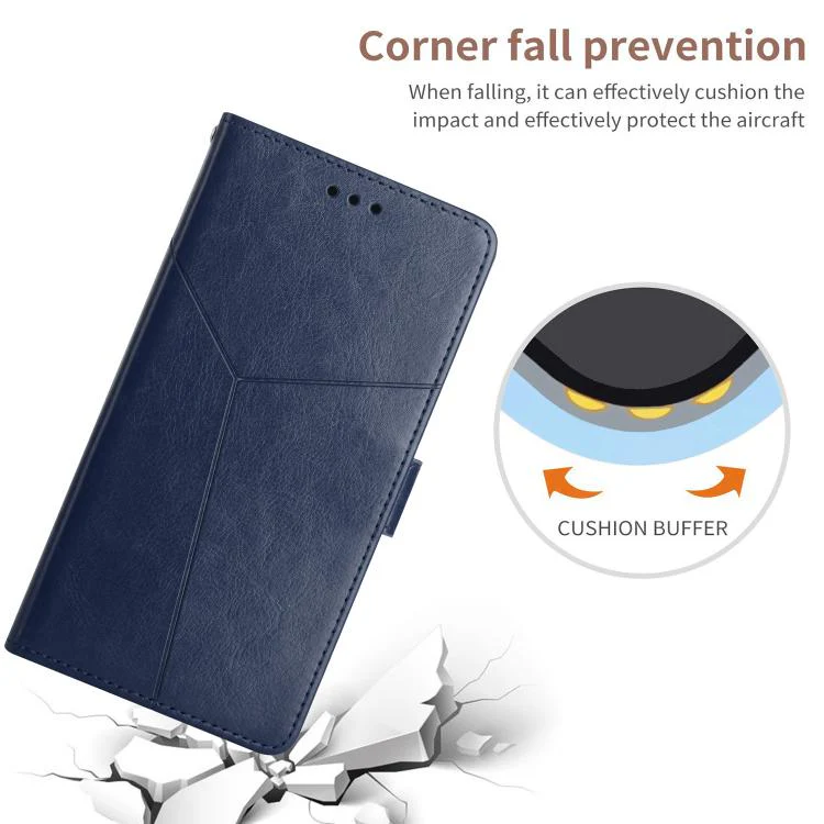 For Xiaomi 17T Pro 5G Y-shaped Pattern Flip Leather Phone Case(Blue) - Image 6
