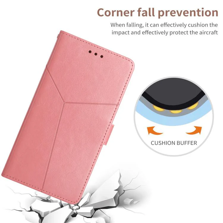 For Xiaomi 17T Pro 5G Y-shaped Pattern Flip Leather Phone Case(Pink) - Image 6