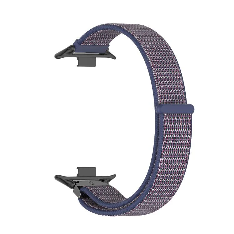 For Xiaomi Band 10 Pro / Redmi Watch 6 / 5 MIJOBS Breathable Nylon Loop Watch Band(Midnight Blue Black) - Image 4
