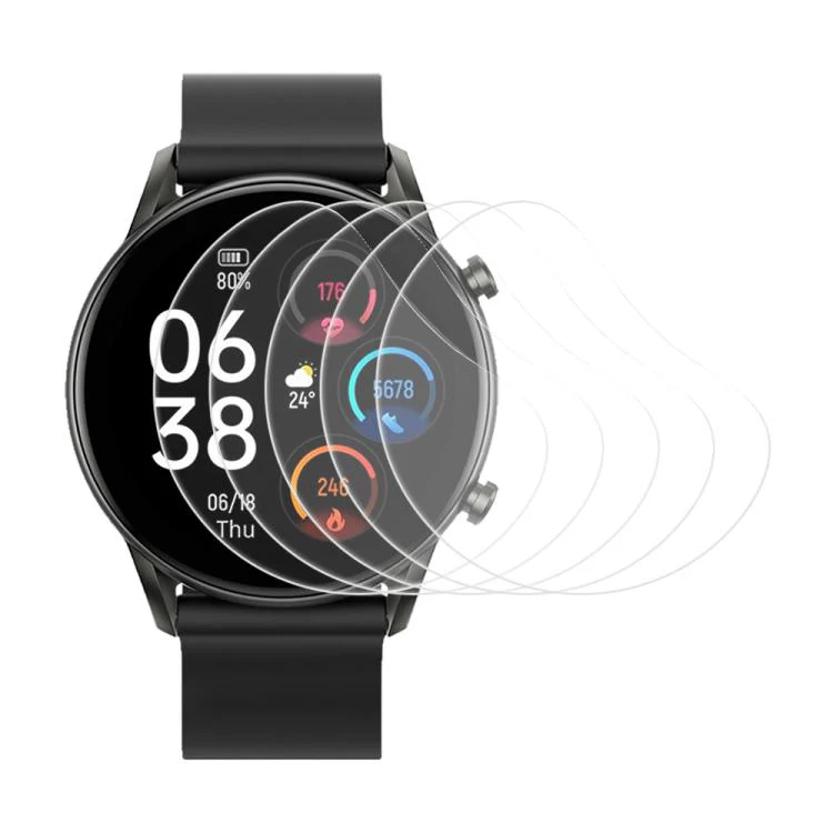 For Xiaomi Haylou RT2 5pcs xDfind Soft Hydrogel Film Full Cover Watch Front Protector