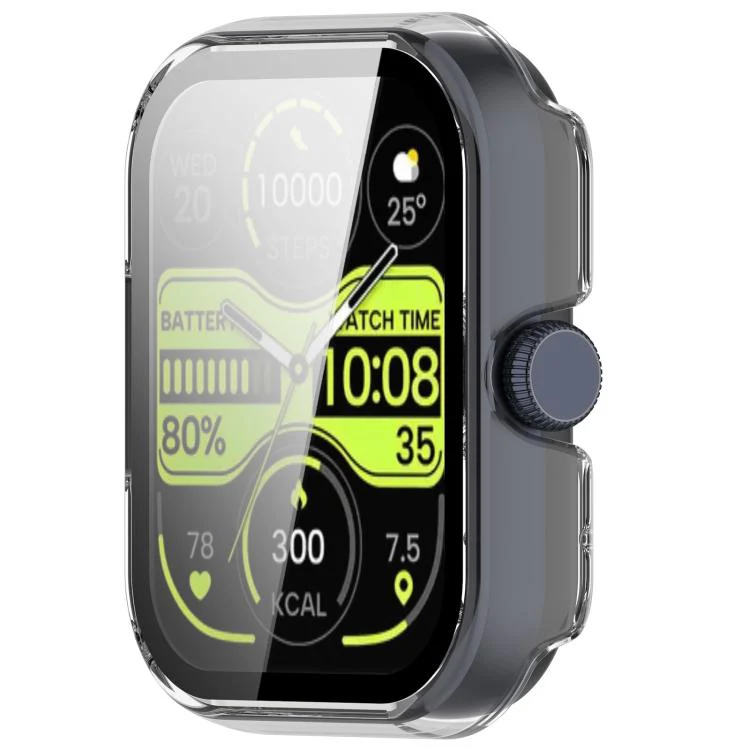 For Xiaomi Haylou Watch 4 Tempered Film Integrated PC Watch Protective Case(Transparent) - Image 2