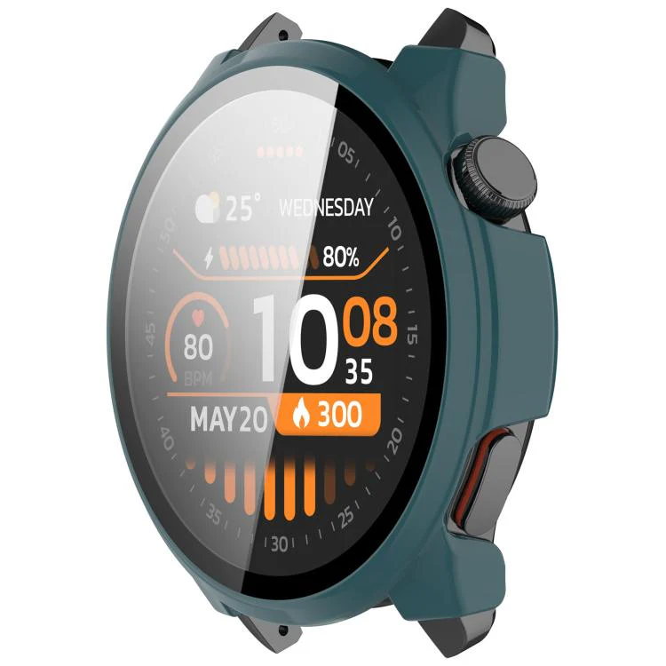 For Xiaomi Haylou Watch 4S Tempered Film Integrated PC Watch Protective Case(Green) - Image 2