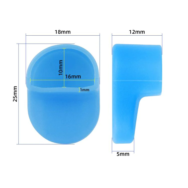 For Xiaomi Mijia M365 Electric Scooter Rear Fender Hook Silicone Sleeve(Blue) - Image 3
