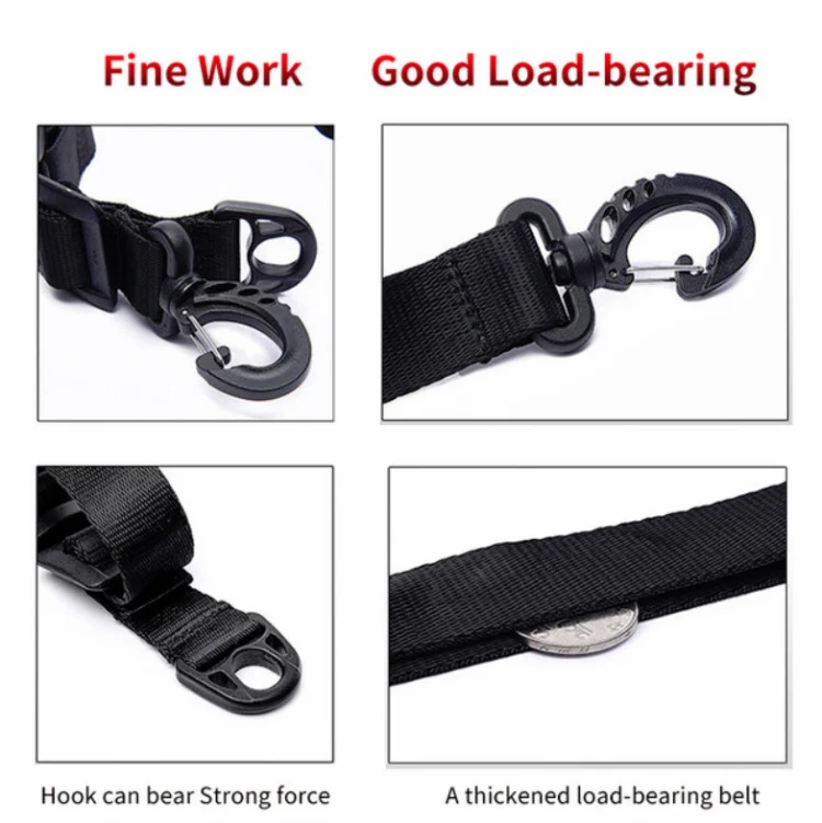 For Xiaomi Mijia M365 Folding Electric Scooter Multifunctional Strap, Width: 2.5cm, Length: 1.1-1.6m - Image 3