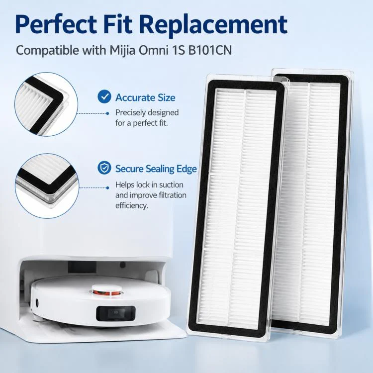 For Xiaomi Mijia Omni Robot Vacuum Mop B101CN / 1S / 2 / 2S Replacement Parts, Dual Filter - Image 6