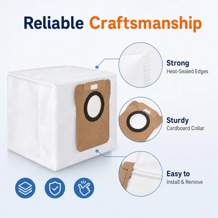 For Xiaomi Mijia Omni Robot Vacuum Mop B101CN / 1S / 2 / 2S Replacement Parts, Dust Bag - Image 7
