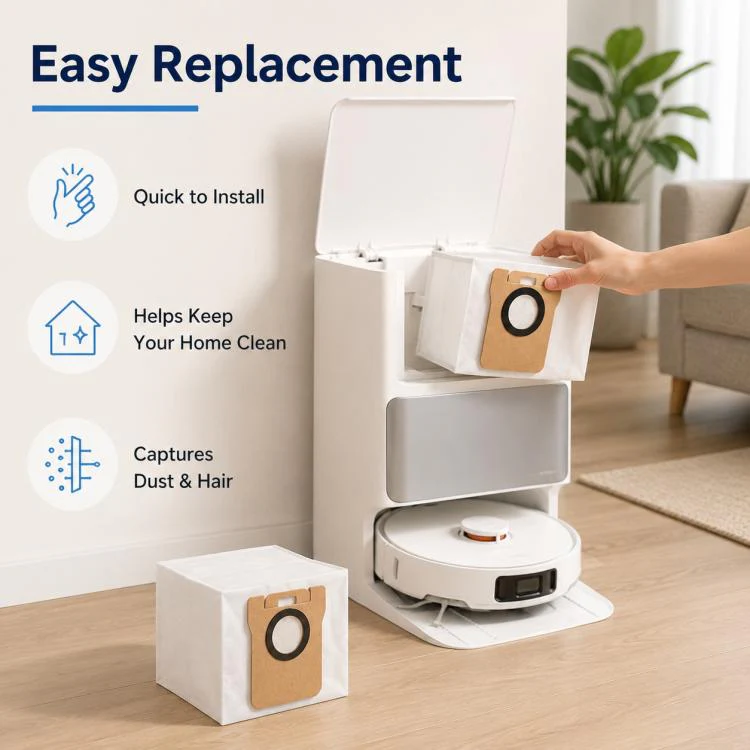 For Xiaomi Mijia Omni Robot Vacuum Mop B101CN / 1S / 2 / 2S Replacement Parts, Dust Bag - Image 8