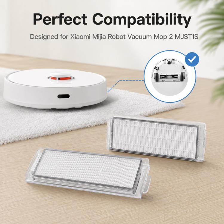 For Xiaomi Mijia Robot Vacuum Mop 2 MJST1S Replacement Parts, Dual Filter - Image 3