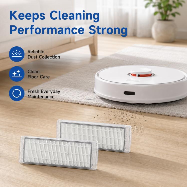 For Xiaomi Mijia Robot Vacuum Mop 2 MJST1S Replacement Parts, Dual Filter - Image 7