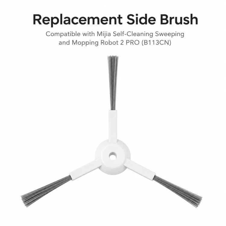 For Xiaomi Mijia Robot Vacuum Mop 2 Pro Replacement Parts, Grey Side Brush - Image 2