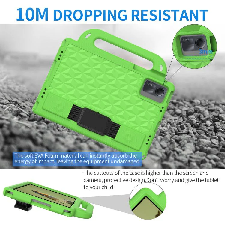 For Xiaomi Pad 6 / 6 Pro Diamond Series EVA Shockproof Sleeve Tablet Case(Green) - Image 3