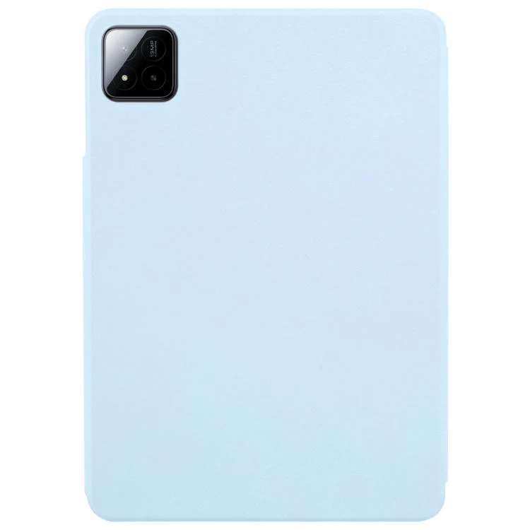 For Xiaomi Pad 7 / 7 Pro Trifold Magnetic Split Acrylic Leather Tablet Case(Ice Blue) - Image 3