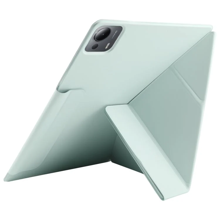 For Xiaomi Pad 7 Ultra Fixed Buckle Magnetic Deformation Leather Tablet Case(Baby Green) - Image 5
