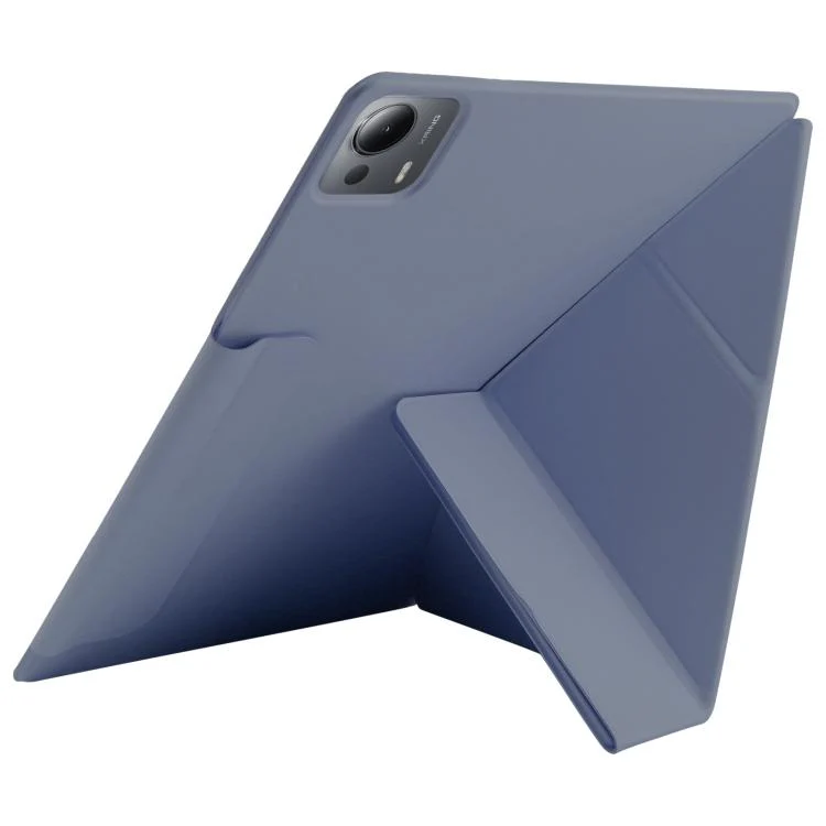 For Xiaomi Pad 7 Ultra Fixed Buckle Magnetic Deformation Leather Tablet Case(Lavender Purple) - Image 5