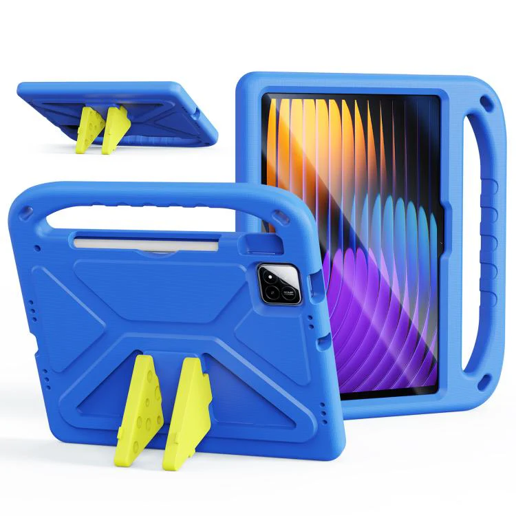 For Xiaomi Pad 8 / 8 Pro / 7 / 7 Pro DUX DUCIS PUFF Series EVA Portable Holder Tablet Case(Blue)