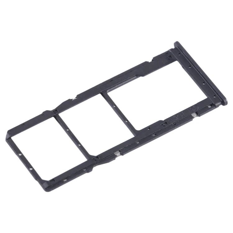 For Xiaomi Poco C55 SIM Card Tray + SIM Card Tray + Micro SD Card Tray (Black) - Image 3