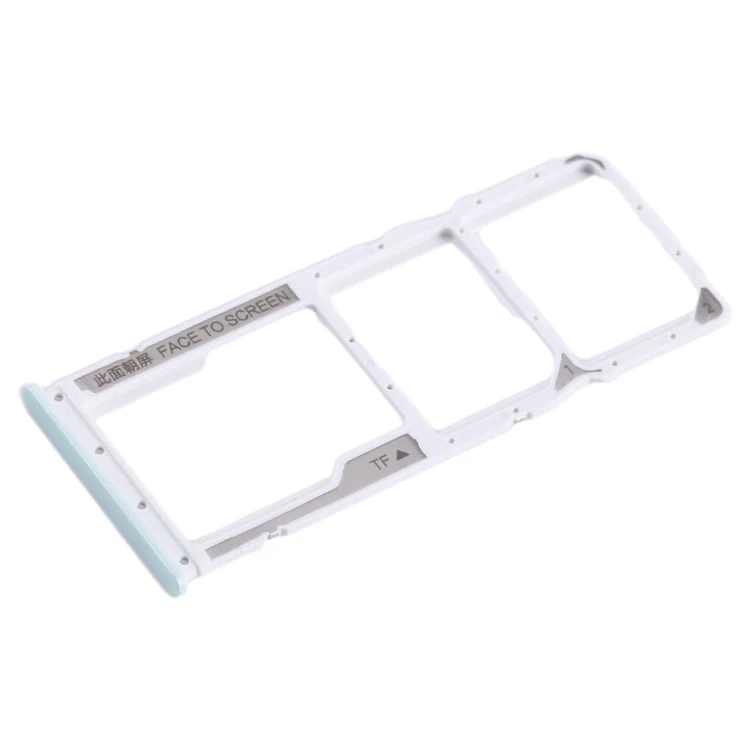For Xiaomi Poco C55 SIM Card Tray + SIM Card Tray + Micro SD Card Tray (Green) - Image 2