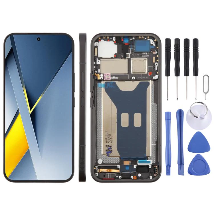 For Xiaomi Poco F8 Ultra Original LCD Screen Digitizer Full Assembly with Frame (Black)