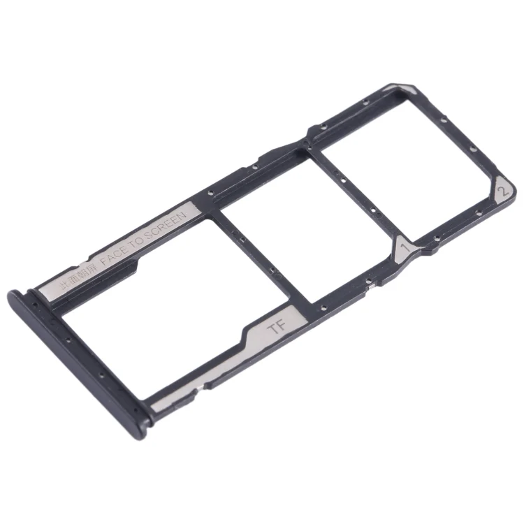 For Xiaomi Poco M4 Pro SIM Card Tray + SIM Card Tray + Micro SD Card Tray (Black) - Image 2