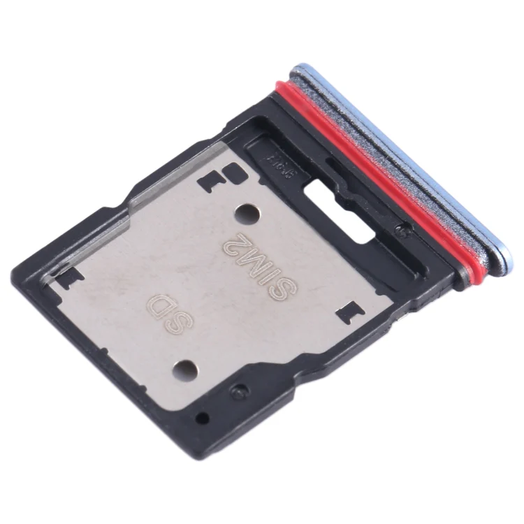 For Xiaomi Poco X4 GT SIM Card Tray + SIM Card Tray / Micro SD Card Tray (Blue) - Image 3