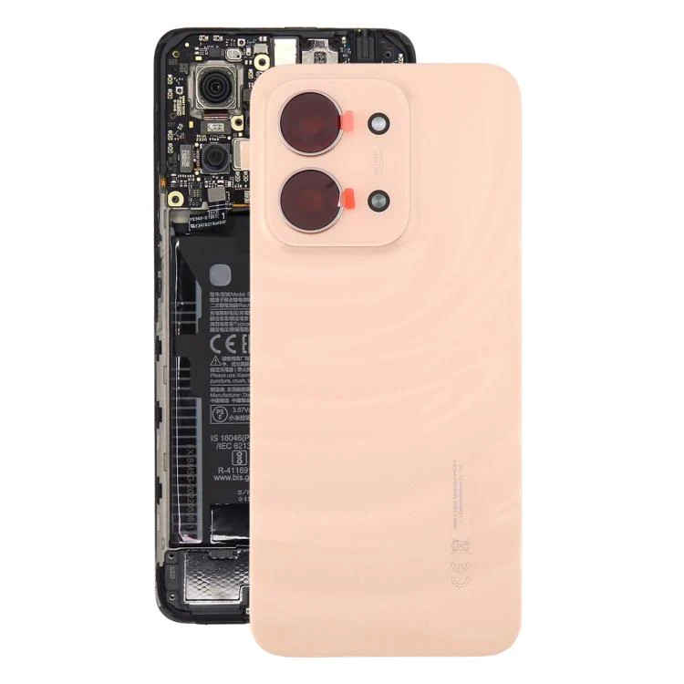 For Xiaomi Redmi 15C 4G 171mm Global Original Battery Back Cover with Camera Lens Frame(Gold)