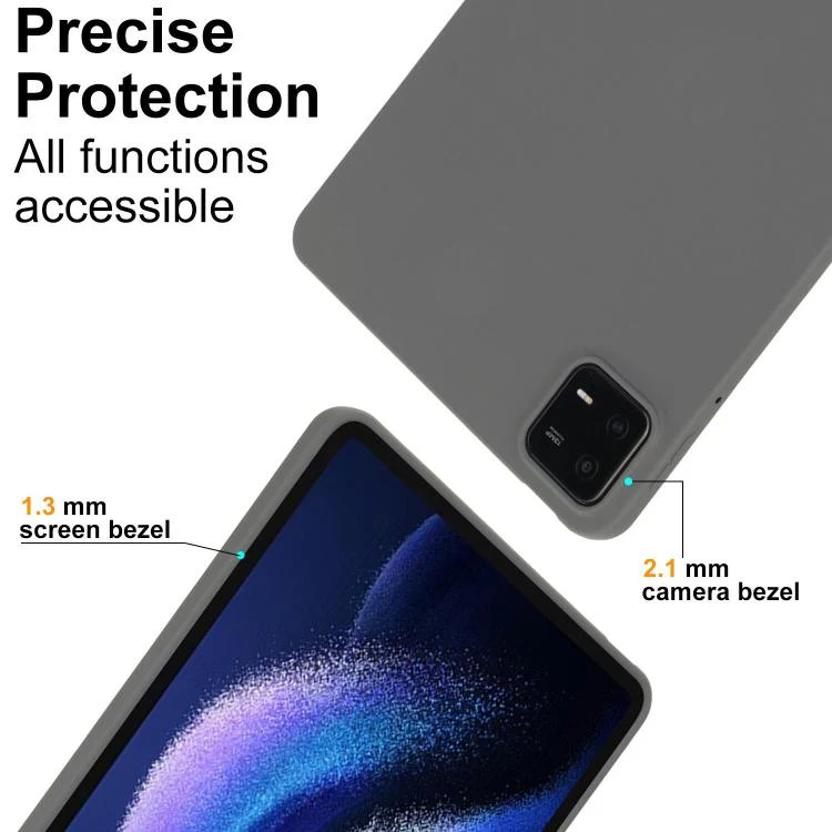 For Xiaomi Redmi K Pad 2 8.8 2026 Oil Spray Skin-friendly TPU Tablet Case(Grey) - Image 8