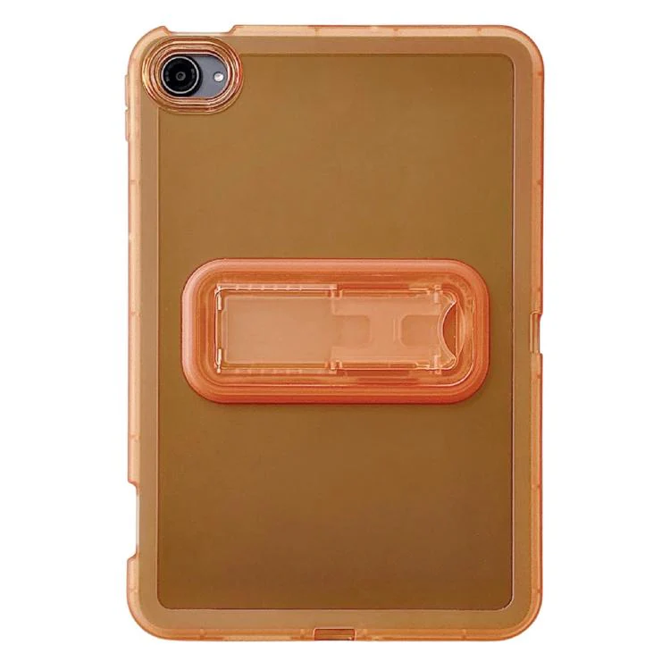 For Xiaomi Redmi K Pad 2 8.8 2026 Semi-Transparent TPU Shockproof Tablet Case with Holder(Orange)