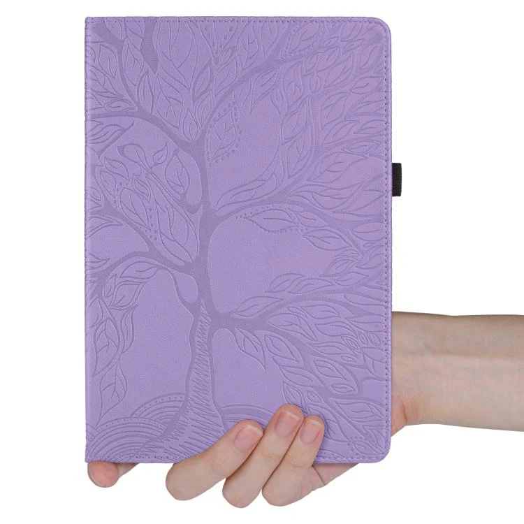 For Xiaomi Redmi K Pad 2 8.8 2026 Tree Life Embossed Rotation Leather Tablet Case(Purple) - Image 4