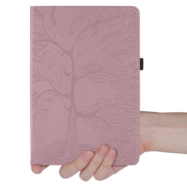 For Xiaomi Redmi K Pad 2 8.8 2026 Tree Life Embossed Rotation Leather Tablet Case(Rose Gold) - Image 4