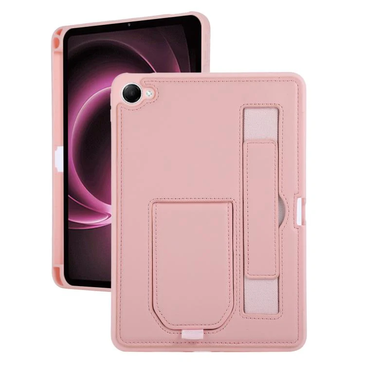 For Xiaomi Redmi K Pad 2 8.8 Hand Grip Holder Tablet Case with Pen Slot(Pink)